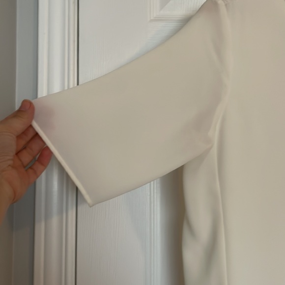 Zara Basics jewelled collar blouse - Picture 3 of 6